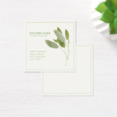 FRISCHE SAGE 2.5 Square Business Card (Schreibtisch)