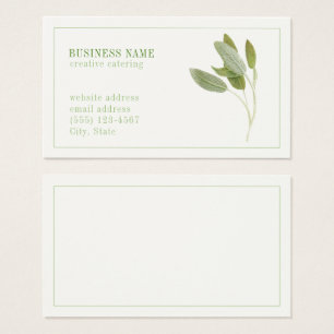FRISCHE SAGE 3.5x2-Visitenkarte