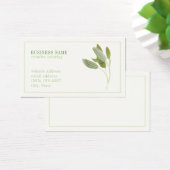 FRISCHE SAGE 3.5x2-Visitenkarte (Schreibtisch)