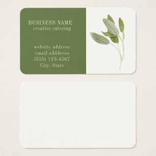 FRISCHE SAGE 3.5x2 Visitenkarte II