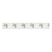 FRISCHE SAGE 3" breiter Grosgrain-Ribbon Ripsband (Vorderseite)