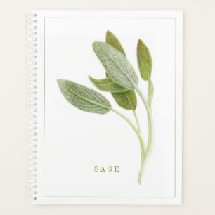 FRISCHE SAGE 8.5x11 Planer / Kalender