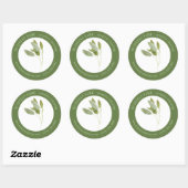 FRISCHE SAGE Biz ID Large Round Stickers II (Blatt)
