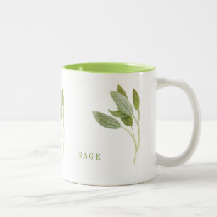 FRISCHE SAGE Limone Zwei-Tonen-Tasse Zweifarbige Tasse