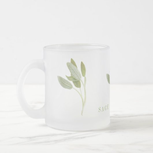 FRISCHE SAGE Mattierte Tasse (Links)