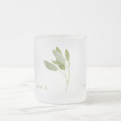 FRISCHE SAGE Mattierte Tasse (Mittel)