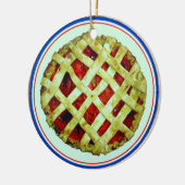 frische selbst gemachte Tortenverzierung Keramik Ornament (Links)