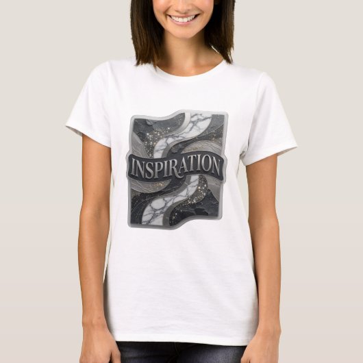 Frische Silver INSPIRATION Statement Tee (Vorderseite)