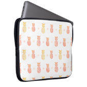 Frische Sommer-Ananas Laptopschutzhülle (Vorne Rechts)