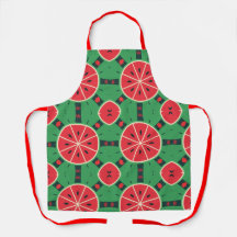 Frische Sommer-Wassermelonen-Scheiben Muster Küche