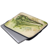 Frische Staudensellerie Wasserfarben Laptopschutzhülle (Vorne Knopf)