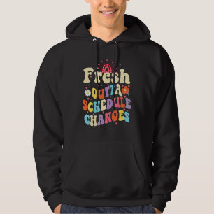 Frische Terminplanänderungen Schulberaterin Zurück Hoodie