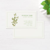 FRISCHE THYME 3,5 x 2 Visitenkarte (Schreibtisch)