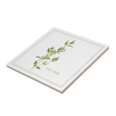 FRISCHE THYME 4.25x4.25-Keramik-Datei (+text) Fliese (Seite)