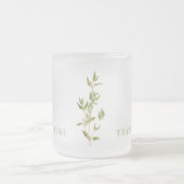 FRISCHE THYME Mattierte Tasse (Mittel)