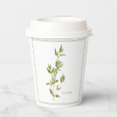 FRISCHE THYME Paper Cups Pappbecher (Rückseite)