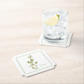 FRISCHE THYME Ticket Paper-Untersetzer (+text) Untersetzer (Vor Ort)