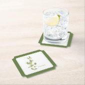 FRISCHE THYME Ticket Paper-Untersetzer (+text) Untersetzer (Vor Ort)