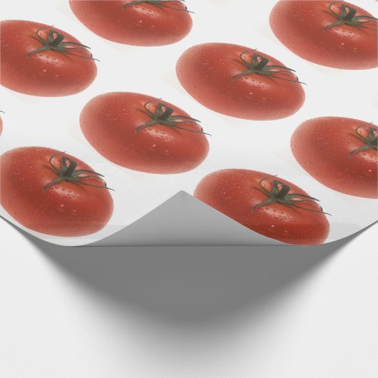 Frische Tomate Geschenkpapier (Ecke)