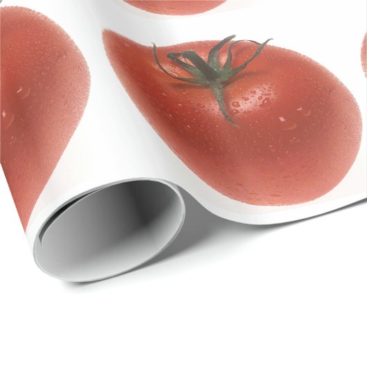 Frische Tomate Geschenkpapier (Rolleneckpunkt)