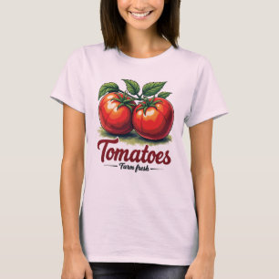 Frische Tomaten/Paradeiser Frauen Grafik-T - Shirt