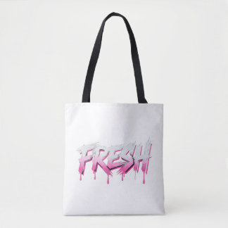 Frische tropfende rosa Graffiti-Tasche Tasche