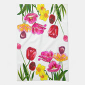 Frische Tulpen-Küchentücher Geschirrtuch (Vertikal)