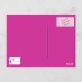 Frische Tulpen - Postkarte (Rückseite)