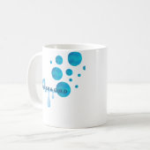 frische und kalte Tasse (Vorderseite Links)