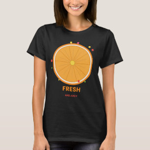 Frische und saftige Citrus Orange T-Shirt