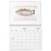 Frische und Salzwasserfisch-Kalender Kalender (Mär 2026)