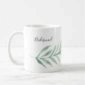 Frische Vegetation Moderne Aquädukte Kaffeetasse (Links)