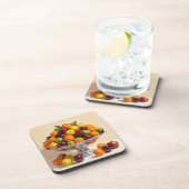 „Frische Vielfalt – Die Kraft des Obstes“ Getränkeuntersetzer (Rechte Seite)