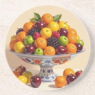 „Frische Vielfalt – Die Kraft des Obstes“ Getränkeuntersetzer