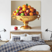 „Frische Vielfalt – Die Kraft des Obstes“ Leinwanddruck (Insitu (Schlafzimmer))