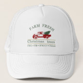 Frische Vintage LKW-Kiefern Truckerkappe (Vorderseite)