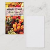 Frische Visitenkarte (Vorne/Hinten)