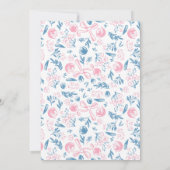 Frische Von Der Marktplatz-Launige Hochzeitsdusche Einladung (Rückseite)