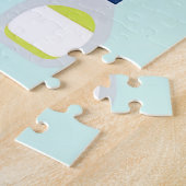 Frische Wäschetag-Muster Puzzle (Seite)