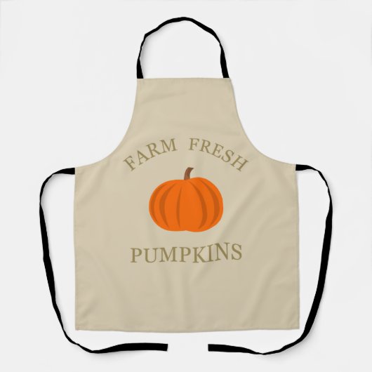 Frische Wasserkürbis Herbst Schürze (Vorderseite)