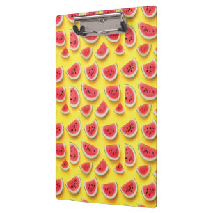 Frische Wassermelone Muster Locarno Klemmbrett