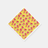 Frische Wassermelone Muster Locarno Serviette (Ecke)