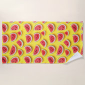 Frische Wassermelone Muster Locarno Strandtuch (Vorderseite)