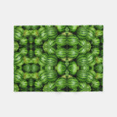 Frische Wassermelonen-Muster Sherpa-Decke Fleecedecke (Vorderseite (Horizontal))