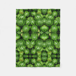 Frische Wassermelonen-Muster Sherpa-Decke Fleecedecke
