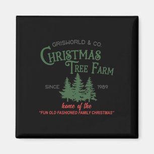 Frische Weihnachtsbäume Vintage Retro Xmas Baum Ki Magnet