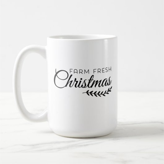 Frische Weihnachtskaffee Tasse (Links)