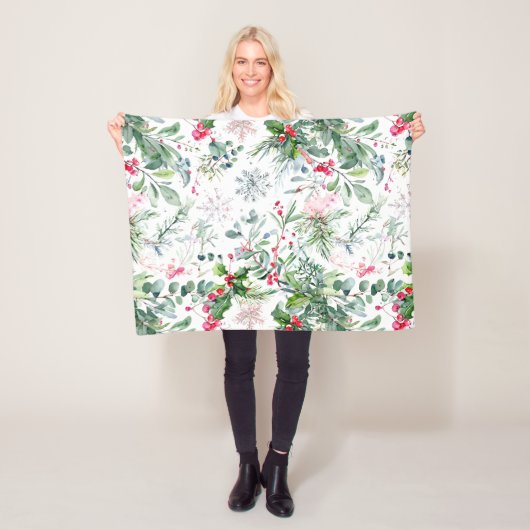 frische Winterfrüchte Fleecedecke (Beispiel)