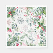 frische Winterfrüchte Serviette (Vorderseite)