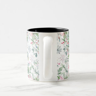 frische Winterfrüchte Zweifarbige Tasse